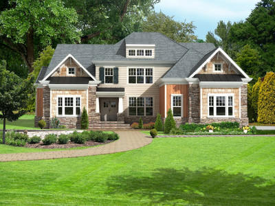 Craftsman House Plan - 91302 - Front Exterior