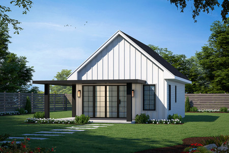 Modern House Plan - Mylitta Adobe 91430 - Front Exterior