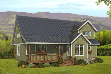 Country House Plan - Barnwell Mountain 91631 - Front Exterior
