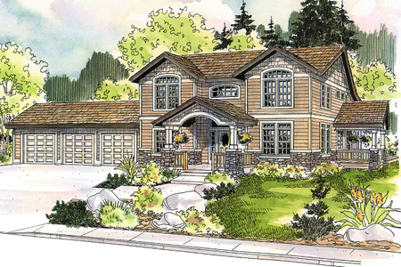 Country House Plan - Kendrick 92209 - Front Exterior
