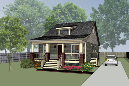 Cottage House Plan - 93086 - Front Exterior