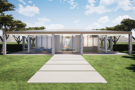 Contemporary House Plan - Sahara 94281 - Front Exterior