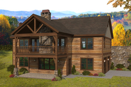 Craftsman House Plan - Bellar Hollow 94569 - Front Exterior