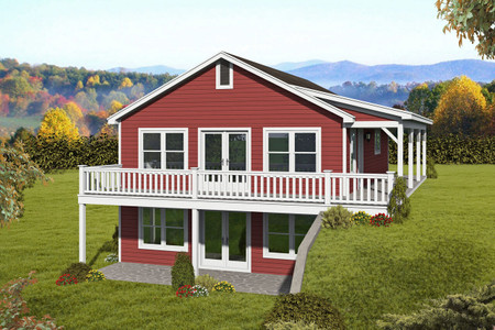 Country House Plan - 95538 - Front Exterior