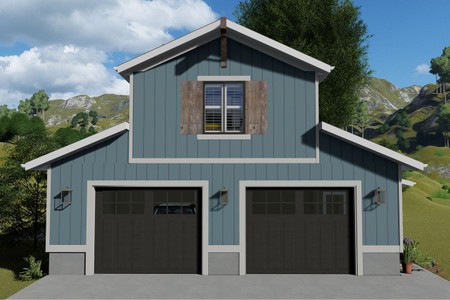 Farmhouse House Plan - Stubbs Cabin 95985 - Front Exterior