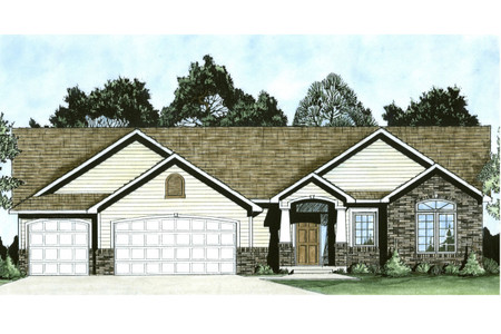 Traditional House Plan - 96418 - Front Exterior