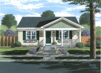 Cottage House Plan - Hemlock 97168 - Front Exterior