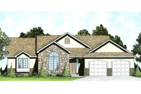 Traditional House Plan - 97380 - Front Exterior