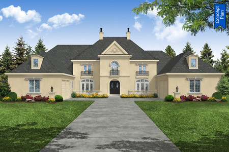 Tuscan House Plan - Villa Bella 97718 - Front Exterior