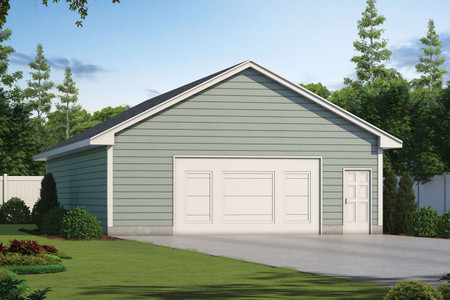 Traditional House Plan - 98174 - Front Exterior