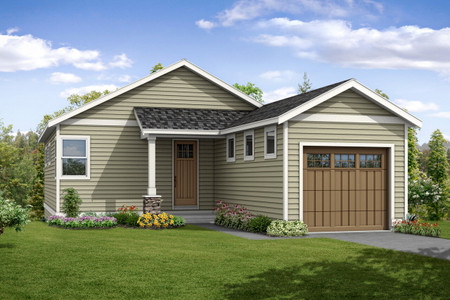 Country House Plan - Creekside 98208 - Front Exterior