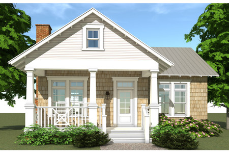 Cottage House Plan - Reunion Cottage 98331 - Front Exterior