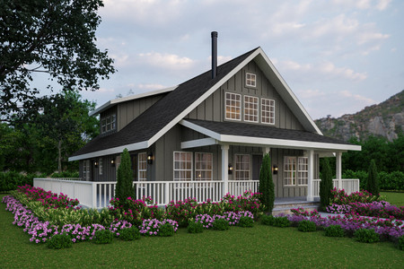 Cottage House Plan - Arden 98473 - Front Exterior