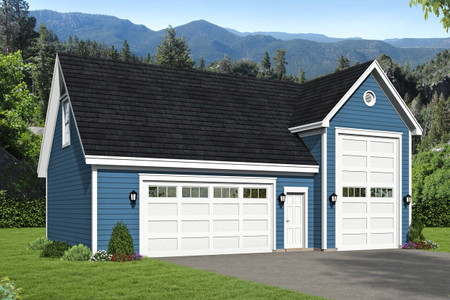 Traditional House Plan - 99336 - Front Exterior