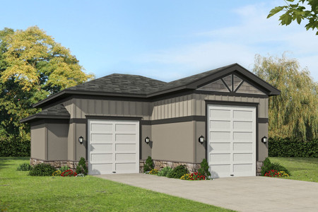 Craftsman House Plan - Alomond Crescent 99537 - Front Exterior
