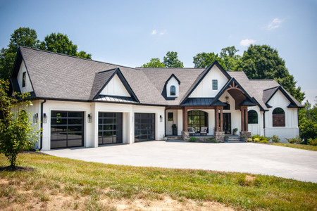 Craftsman House Plan - Tiger Creek H 44295 - Front Exterior