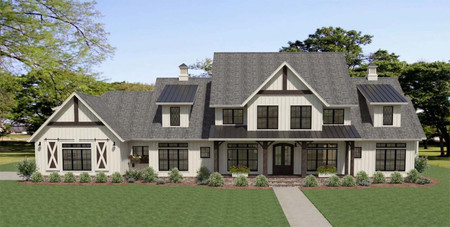 Farmhouse House Plan - Windmere 50336 - Front Exterior