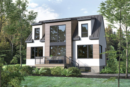 Modern House Plan - 32294 - Rear Exterior
