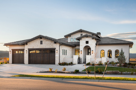 Tuscan House Plan - Briscoe Valley 51441 - Front Exterior