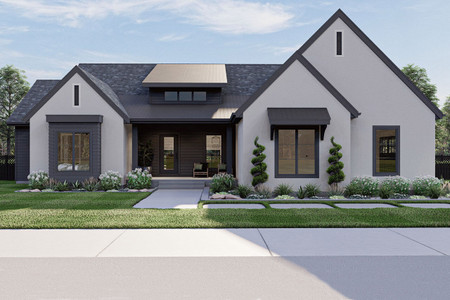 Cottage House Plan - Fullerton 65911 - Front Exterior