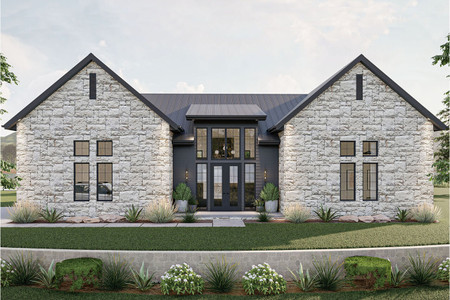 European House Plan - Edenton 38620 - Front Exterior