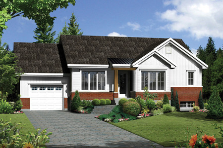 Bungalow House Plan - 33886 - Front Exterior
