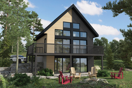 Modern House Plan - 11497 - Front Exterior