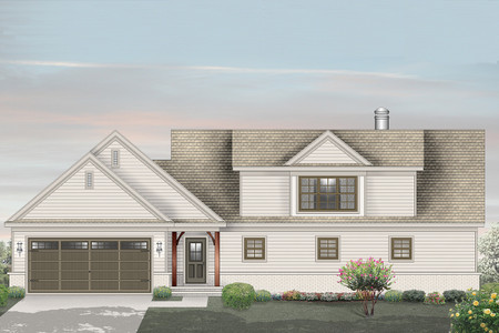 Country House Plan - 22538 - Front Exterior