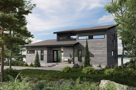 Contemporary House Plan - 84923 - Front Exterior