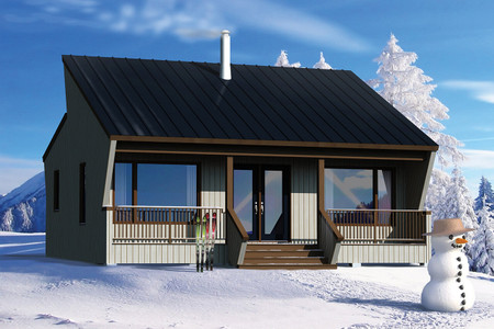 Cottage House Plan - 67150 - Front Exterior