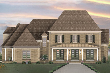 Traditional House Plan - 88593 - Front Exterior