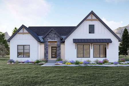 Farmhouse House Plan - Richboro 29176 - Front Exterior