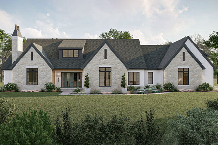 European House Plan - Hither Hills 89239 - Front Exterior