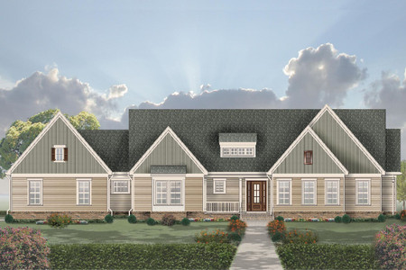 Traditional House Plan - 28834 - Front Exterior