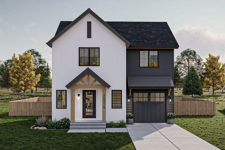 Farmhouse House Plan - Kellogg 84862 - Front Exterior