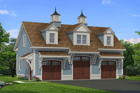 Cape Cod House Plan - 13330 - Front Exterior