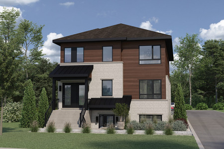 Prairie House Plan - 55946 - Front Exterior