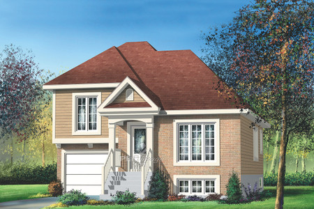 Traditional House Plan - 62201 - Front Exterior