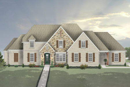 French Country House Plan - 93698 - Front Exterior