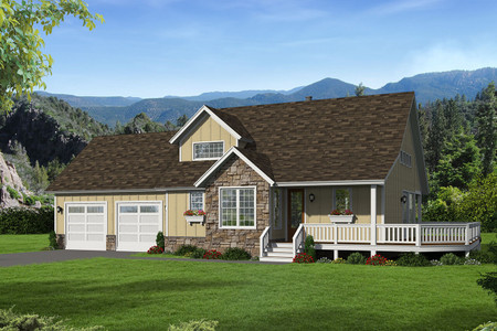 Country House Plan - Coosa River 59478 - Front Exterior