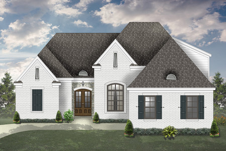 French Country House Plan - 75431 - Front Exterior