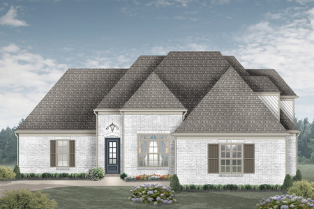 French Country House Plan - 61329 - Front Exterior