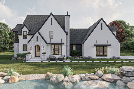 Cottage House Plan - Charlottesville  27912 - Front Exterior