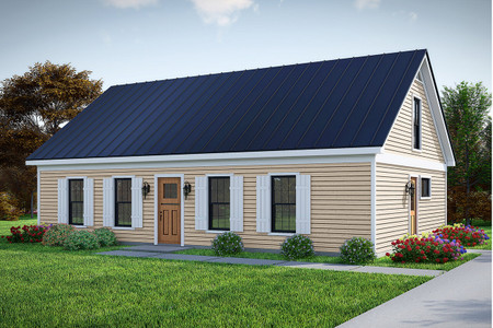 Traditional House Plan - Acorn 30123 - Front Exterior