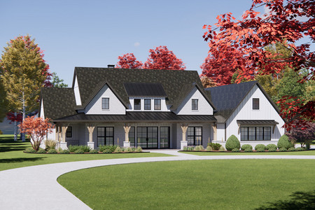 Farmhouse House Plan - 71600 - Front Exterior