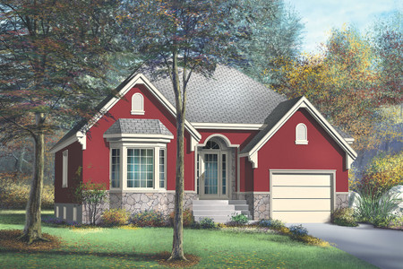 European House Plan - 69739 - Front Exterior