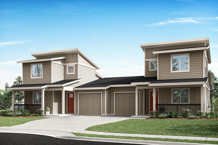 Contemporary House Plan - Whittier 92445 - Front Exterior