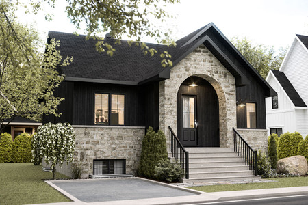 European House Plan - Birchwood 67363 - Front Exterior