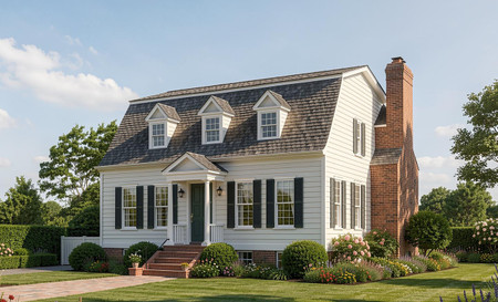 Colonial House Plan - Hanover 11281 - Front Exterior