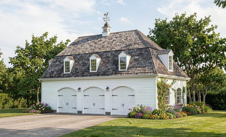 Colonial House Plan - Hobby Shop 33941 - Front Exterior